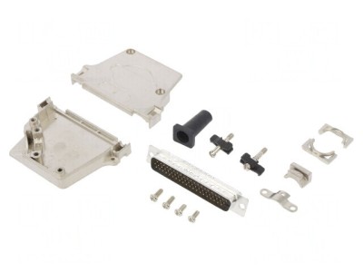 Conector D-Sub 62 PIN tată 45&amp;deg; pentru cablu foto