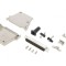 Conector D-Sub 62 PIN tată 45&deg; pentru cablu