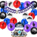 Set aniversar pentru petrecere Smileh, latex/hartie, multicolor, 25 piese