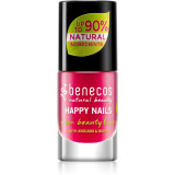 Benecos Happy Nails lac de unghii pentru ingrijire culoare Hot Summer 5 ml