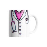 Cana alba personalizata, Doctor, INOVATIX&reg;. 330ml