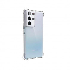 Husa Compatibila cu Samsung Galaxy S21 Ultra ApcGsm Silicon Antisoc Transparent