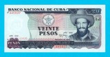 Bancnotă Cuba (pick 110) 20 Pesos 1991 UNC serie: CA35 445937