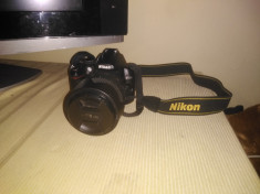 Nikon D 5000, obiectiv 18-105mm, borseta, baterie foto