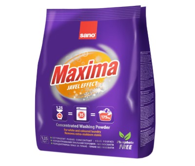 Detergent automat Sano Maxima Javel, 1.25kg foto