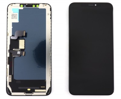Display Apple iPhone Xs Max Display TFT Incell AG High Quality Negru Black foto
