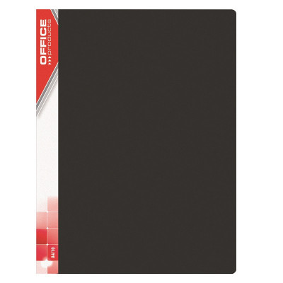 Dosar De Prezentare Cu 10 Folii, A4, Coperta Rigida Pp, Office Products - Negru foto