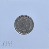 Suriname 25 cents centi 1987, America Centrala si de Sud