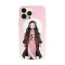 Husa compatibila cu Apple iPhone 11 Pro Max model Nezuko Kamado Demon slayer, Silicon, TPU, Viceversa