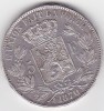 Moneda Argint Belgia 5 Franci 1870 - Francs, Argint, Colecție Numismatică