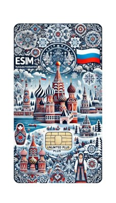 eSIM Russian Federation, Unlimited Plus, 30 Days foto