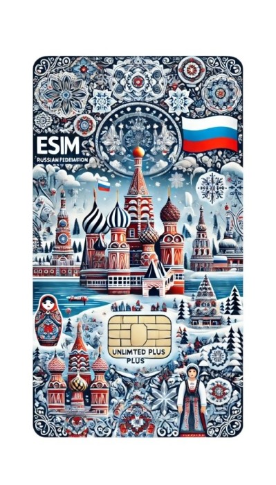 eSIM Russian Federation, Unlimited Plus, 30 Days