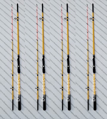 SET 4 Lansete carbon compozit PROFL DUAL FORCE tip Feeder 2,40 metri ACTIUME 200gr foto