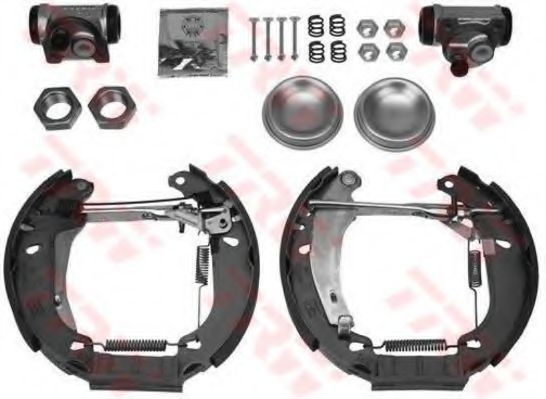 Set saboti frana CITROEN XSARA Cupe (N0) (1998 - 2005) TRW GSK1250