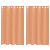 Perdele Voile cu Oelii 2 buc Teracota