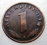 B.030 GERMANIA 1 REICHSPFENNIG 1937 A, Europa, Bronz