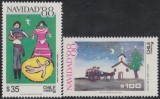 Chile 1988 - Crăciun, desene de copii, serie neuzata