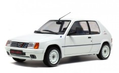Macheta Peugeot 205 MK1 1.9L Rallye 1988 alb- Solido 1/18