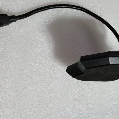 Microfon gaming PROMATE Streamer, USB, negru-maro - poze reale