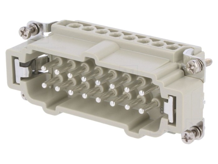 Conector HDC 16A 16 pini tată