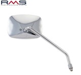 Oglinda (retrovizor) dreapta Aprilia Scarabeo (motorizare Rotax) (99-03) 4T LC 125-150-200cc - cromata (RMS)