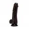 Dildo de mari dimensiuni X-MEN Nelson&#039;s Cock Black 29.5cm x6.5cm