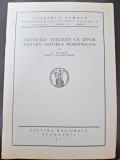 Cronicile turcesti ca izvor pentru istoria romanilor - N. Iorga