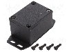 Carcasa aluminiu, 38mmx53mmx31mm, IP65, HAMMOND - 1590WHFBK