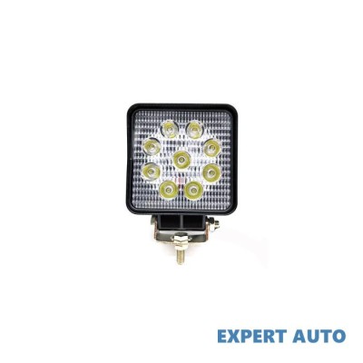 Proiector led premium 27w 12/24v flood beam 60&amp;deg; cod: ch06 Alta marca Alt model #7 foto