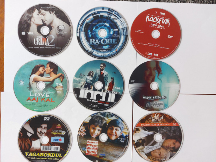 Dvd filme indiene,noi,originale.Pentru colectionari si nu numai.