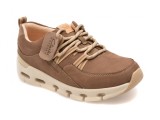 Pantofi CLARKS gri, NATXTI, din nabuc
