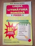 BAC: Literatura si limba romana pentru elevii de liceu- Mariana Badea