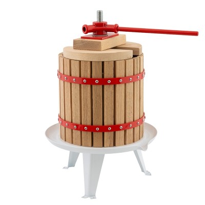 Teasc pentru struguri si fructe Elefant, 12 L, inaltime 57 cm, lemn masiv de stejar foto
