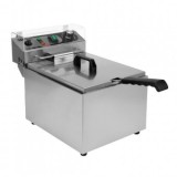 Friteuza profesionala, 1 post de gatit, putere 3.3 kW, capacitate 8.5 l, Inox, 430x285x335 mm, Yato