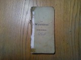 LES MYSTERES DU COUVENT DES BLEUETS - Tome I - Alphonse Momas - 1900, 115 p.