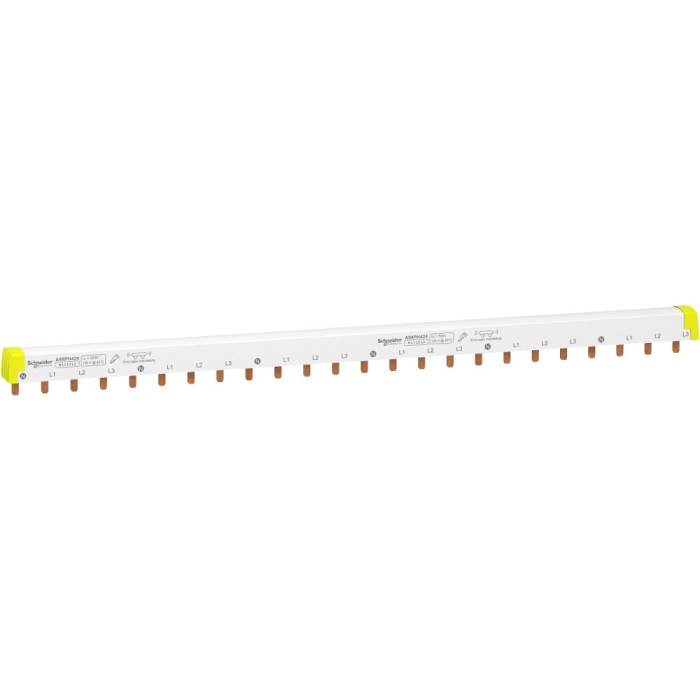 Bareta de alimentare 4P busbar pin 24M 100A Acti9 Schneider A9XPH424
