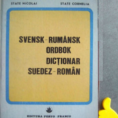 Dictionar suedez-roman Svensk-Rumansk Ordbok State Nicolai State Cornelia