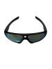 Ochelari de soare barbati, UV400, Plastic, Albastru, Oem