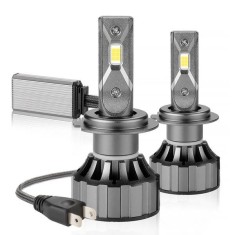 Set 2 becuri cu led H7 9-36V, model V20 , 120w 12000lm 6000k, CANBUS