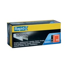 Rapid 11857050 set de 5000 de capse din sarma fina galvanizata No. 53, 8 mm foto
