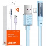 Cablu Pentru Iphone, Unghiular, Puternic, Super-Rapid, Mcdodo, 36W, 1.8M, Albastru