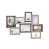 Rama foto 63x47 cm, 8 poze, Lemn, ATU-085215, Oem