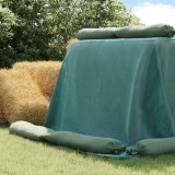 vidaXL Prelată pentru siloz Verde 12 x 5 m HDPE 42011536