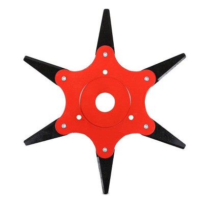 Disc motocoasa trimmer cu 6 cutite pliabile 25,4mm GF-1678 foto