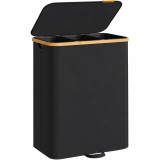SONGMICS Cos de rufe cu capac,capacitate 170 L si 3 compartimente pentru sortarea hainelor,saci interiori detasabili cu manere pentru transport,cad
