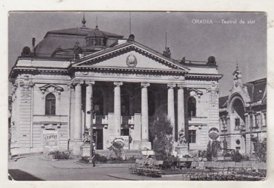 bnk cp Oradea - Teatrul de stat - circulata foto