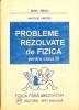 Probleme Rezolvate Fizica Clasa a IX-a, Anatolie Hristev, APH 1994, 150 pagini, manual scolar