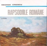 Vinil George Enescu - Rapsodiile Romane LP Electrecord 1969, Muzica Clasica, 33 RPM, 25cm