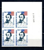 Mali 1984 - Abraham Lincoln, bloc de 4 ndt neuzat