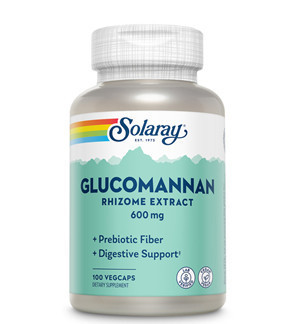 Glucomannan 600mg, 100cps, Solaray